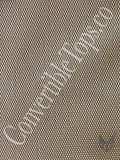 Vinyl convertible top material