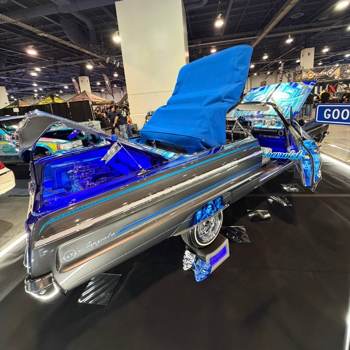 Impala- Pacific Blue Canvas