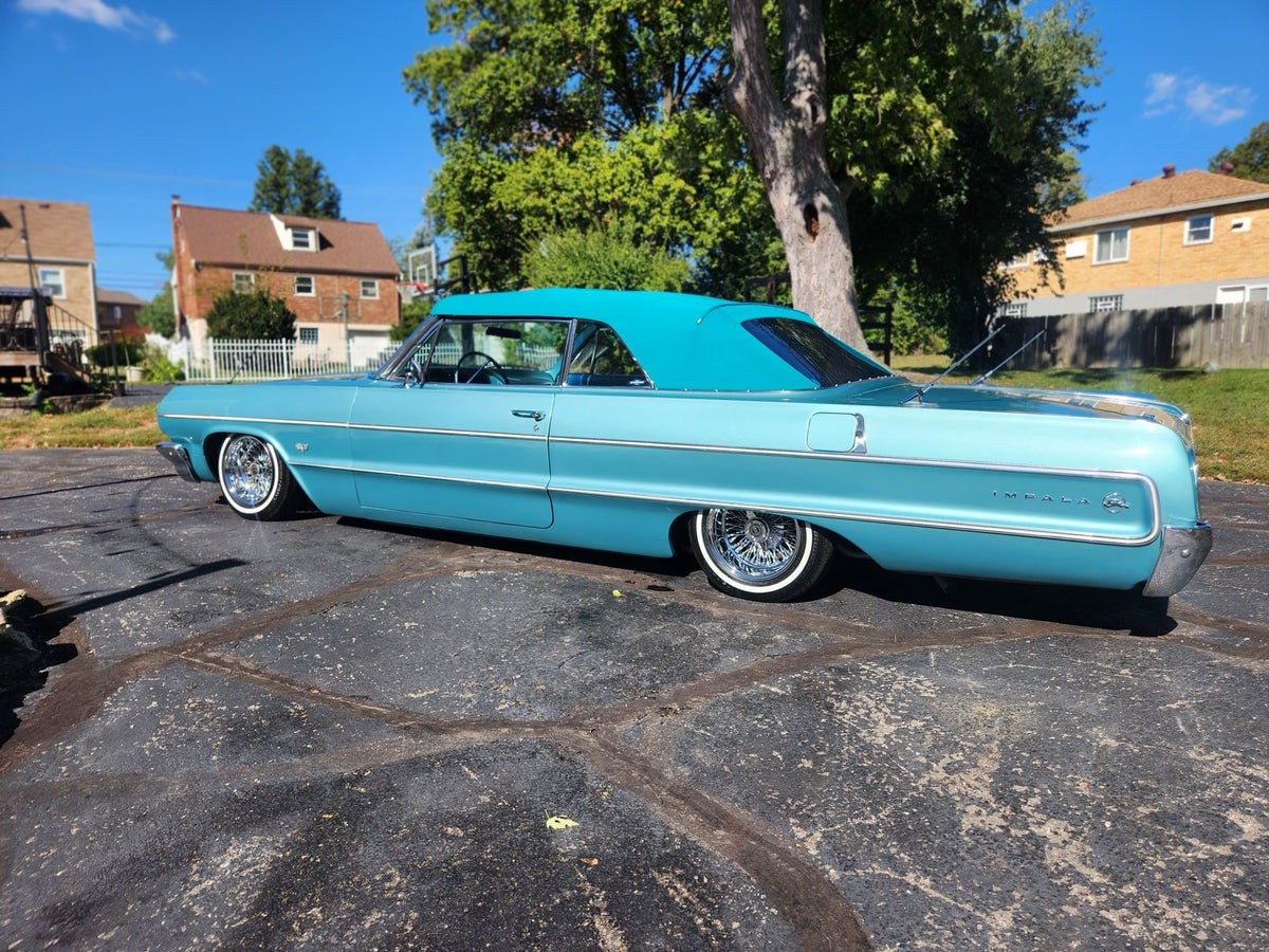 Impala- Persian Green Canvas w/ Standard Plastic Window