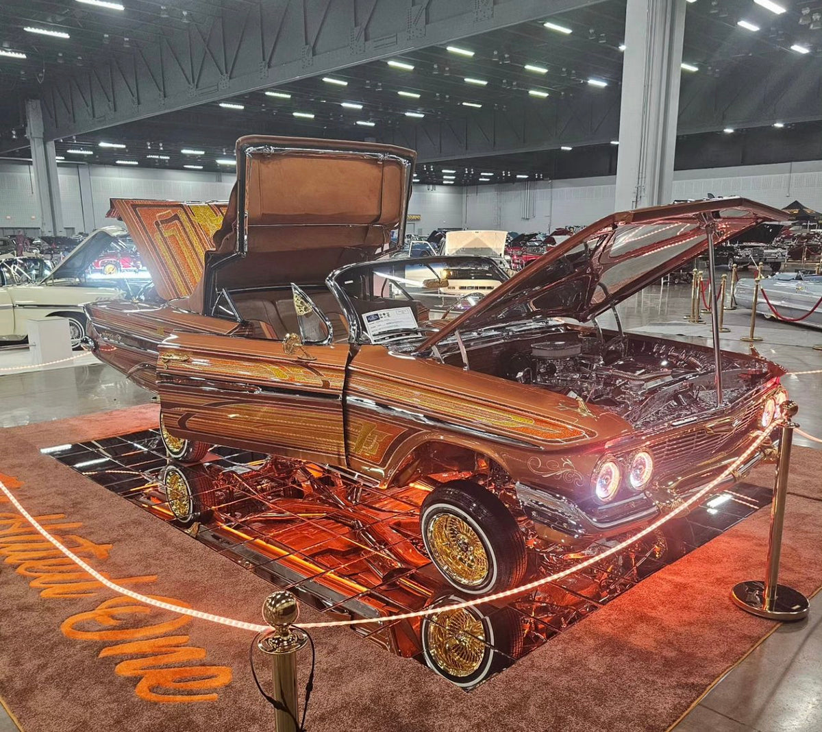 1961 Impala- Kalahari German Canvas w/ Matching Suede Headliner