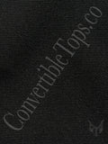 Black Haartz Stayfast Canvas convertible top material texture