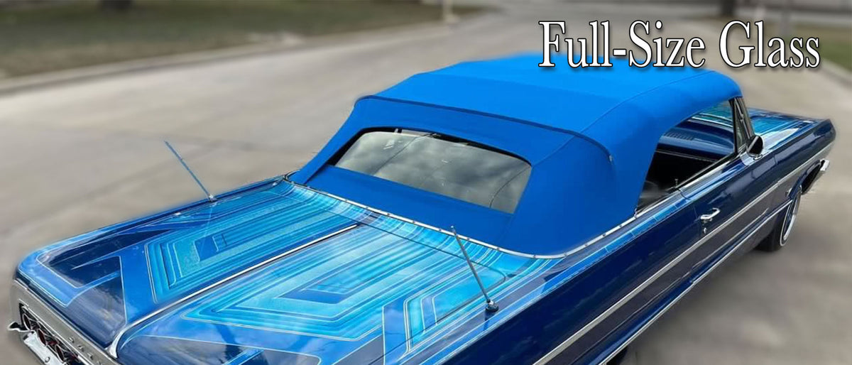 Carp Ragtop Stayfast Canvas Convertible Top: 1961-1964 Chevrolet Impala & Impala S ...