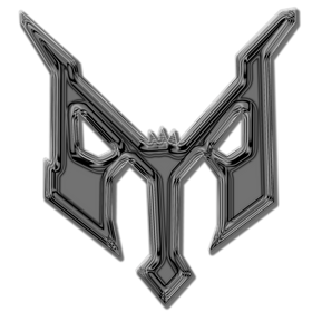 Megakron metallic M emblem